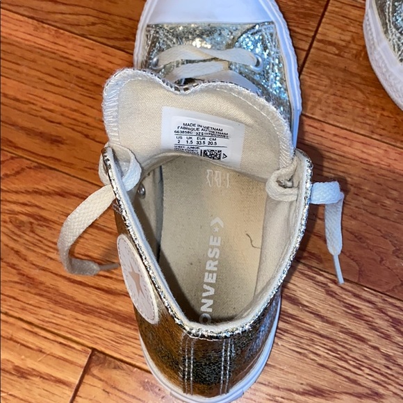 CONVERSE Glitter Hightops - Picture 7 of 7
